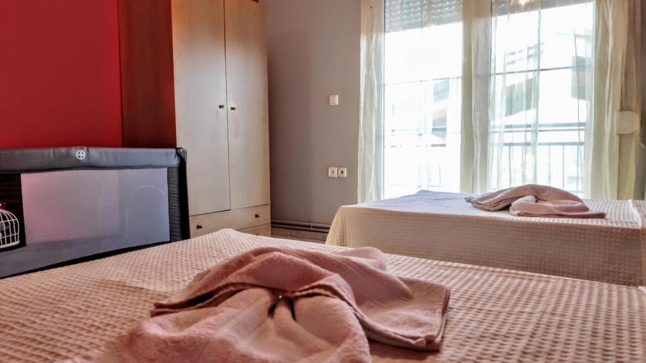 Ourania Luxury Apartment ケラモティ エクステリア 写真